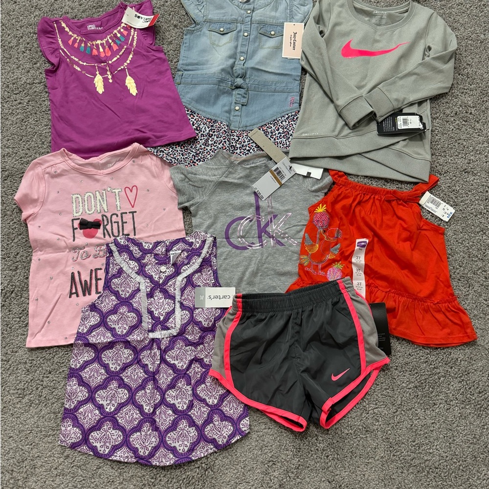 Assorted Kids Clothing Set with Nike and Calvin Klein